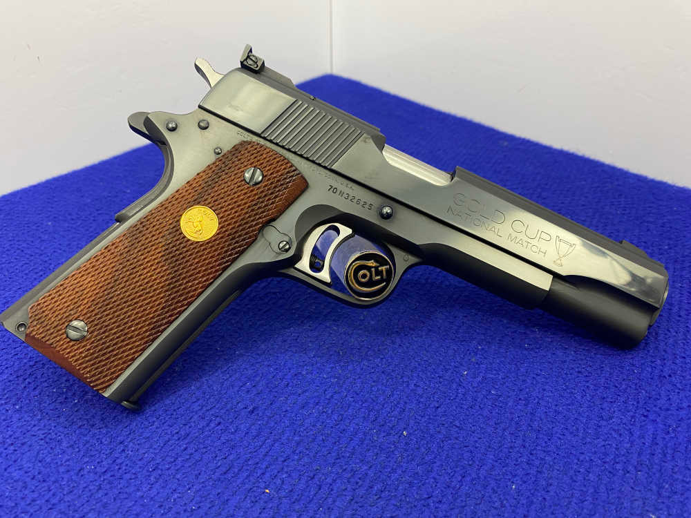 SOLD* 1976 Colt MKIV Gold Cup National Match .45 *DESIRABLE LARGE