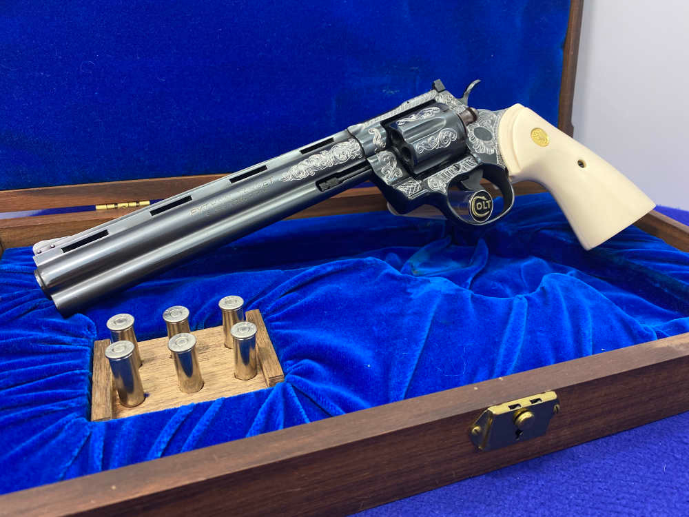 ロ*ー様 COLT PYTHON 1981 Colt Python Target .38 spl *RARE MODEL* -1 of only 3,489