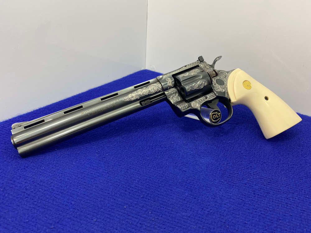 Target Python 15 Inch 1981 Colt Python Target .38 spl *RARE MODEL* -1 of only 3,489- *ENGRAVED*