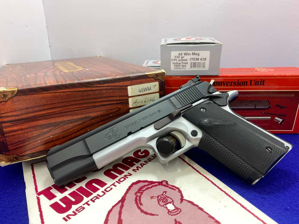 SOLD* L.A.R. Grizzly Win Mag MK I .45 WinMag Blue 5.4