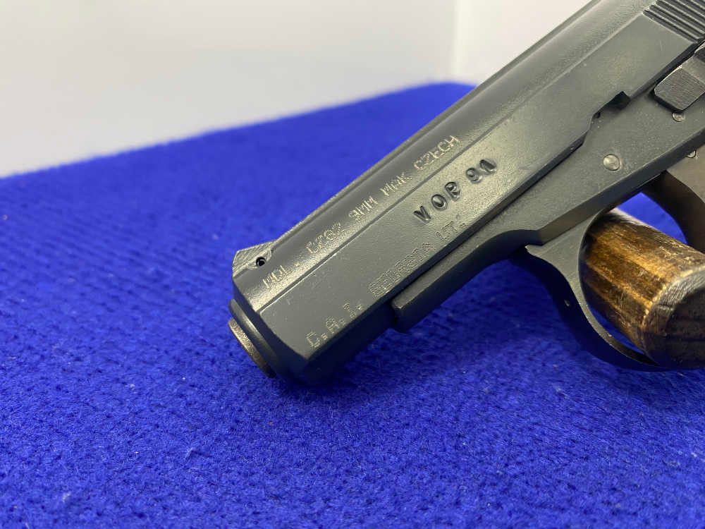 SOLD* 1985 CZ Vz.82 9mm Mak Blue 3 3/4