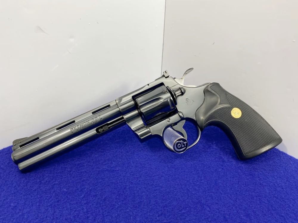 1977 Colt Python .357 Mag Blued 6