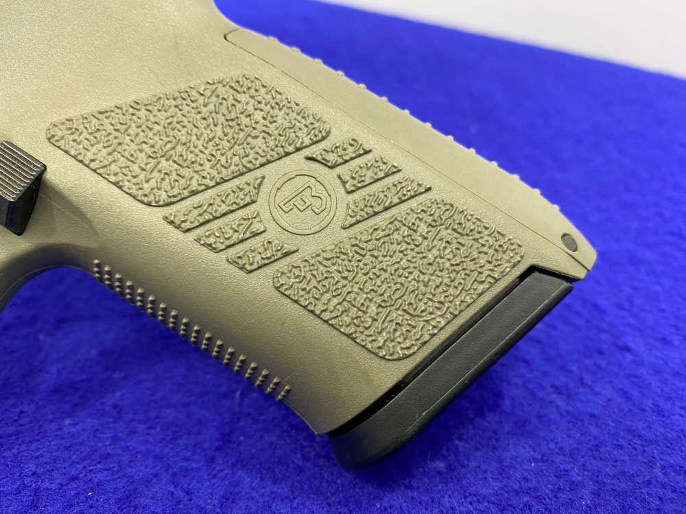 SOLD* 2018 CZ P-07 9mm Black/OD Green 3.8