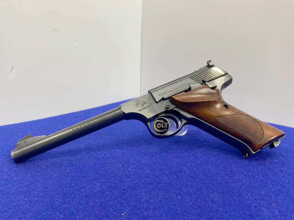 1968 Colt Woodsman .22 LR Blue 6