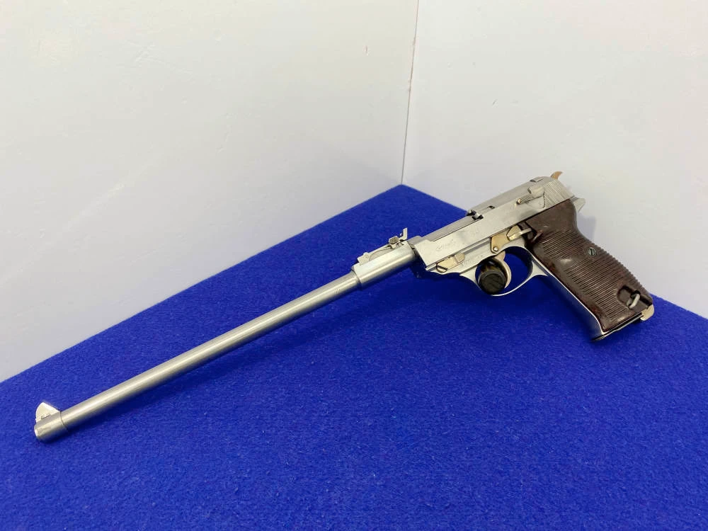 1940 Walther P38 9mm Stainless 12.5