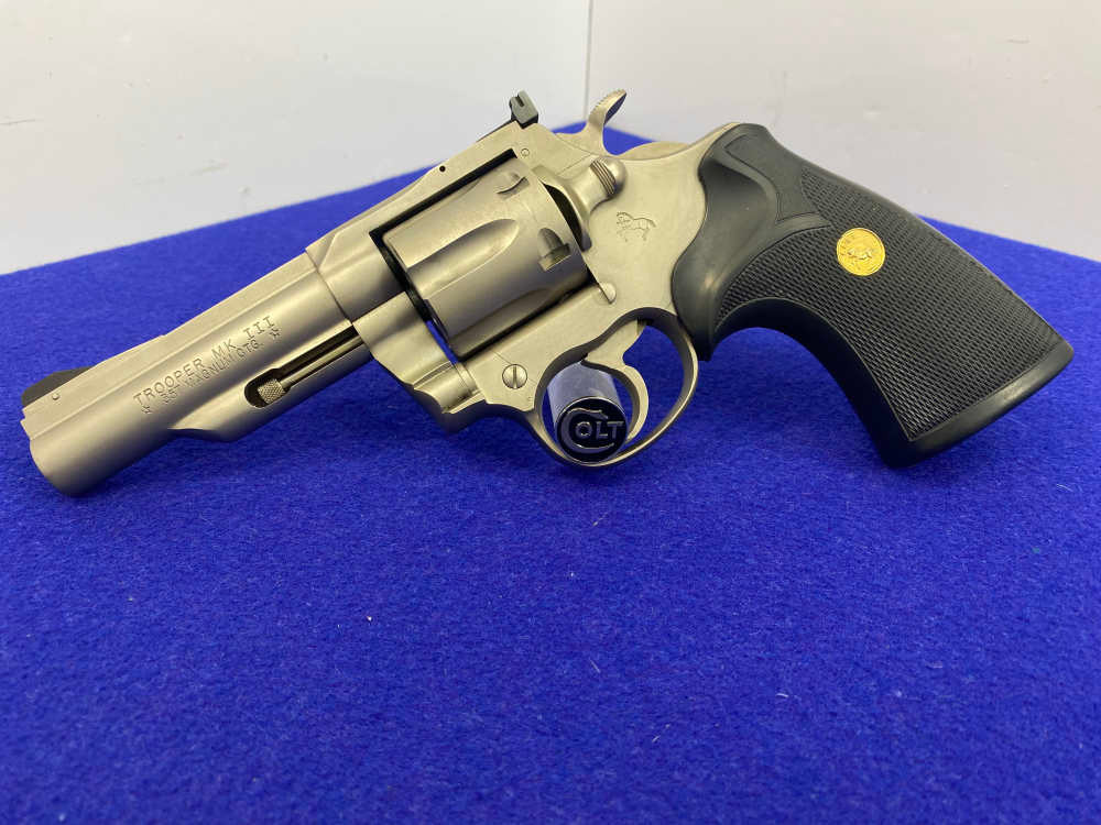 VINTAGE Colt Trooper MK III .357 4