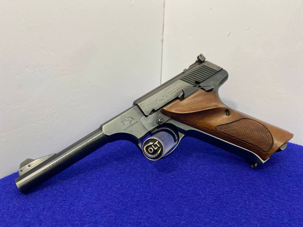 SOLD* 1965 Colt Woodsman .22 LR Blue 4.5
