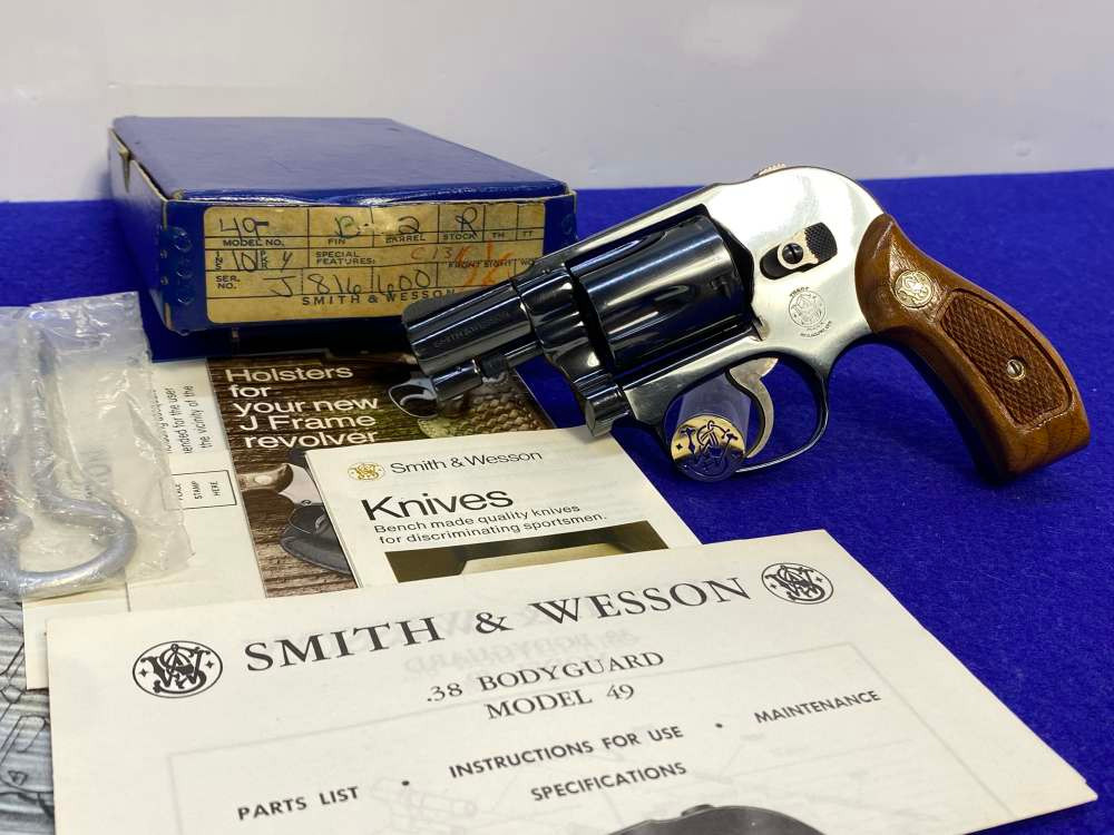1981 Smith Wesson Bodyguard 49 .38 Spl 2