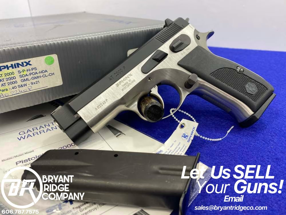 Spinx AT2000P 9mm Black/Stainless 3 3/4