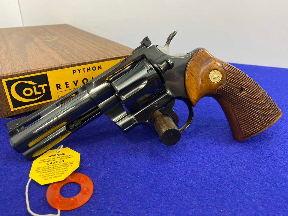 1981 Colt Python .357Mag Blue 4