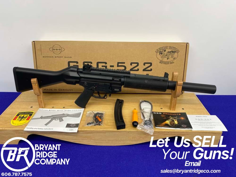 2012 ATI GSG-522 SD LW .22 LR Black 16.25