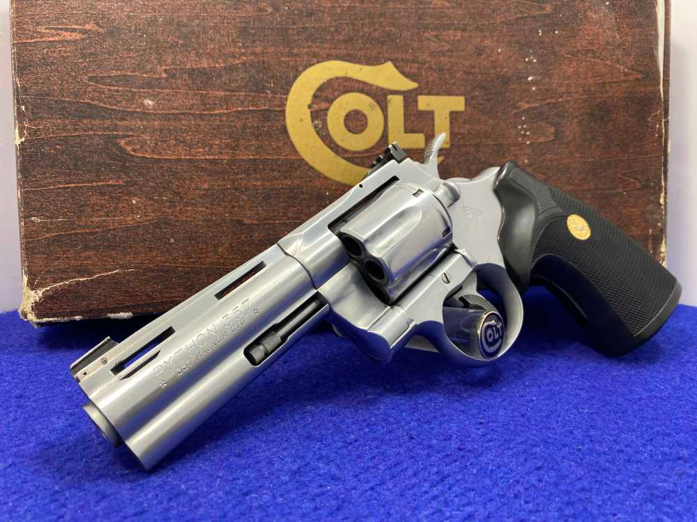 1975 Colt Python .357 Mag Hard Chrome *UPGRADED MAG-NA-PORT 4