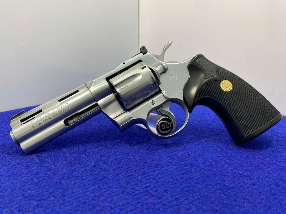 1975 Colt Python .357 Mag Hard Chrome *UPGRADED MAG-NA-PORT 4