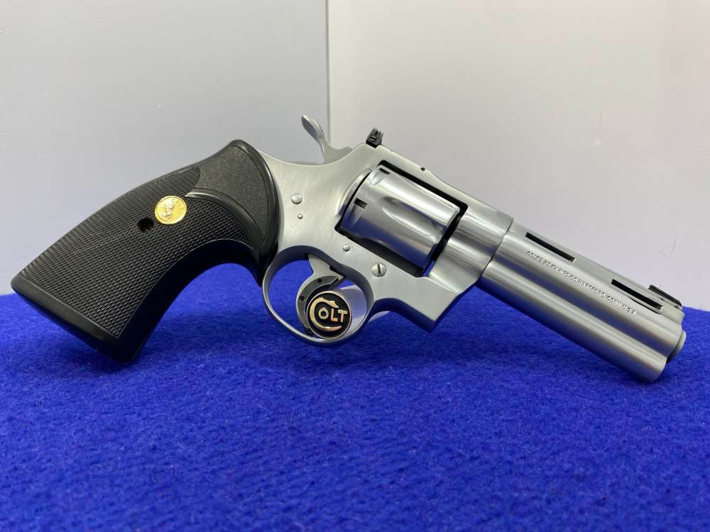 1975 Colt Python .357 Mag Hard Chrome *UPGRADED MAG-NA-PORT 4