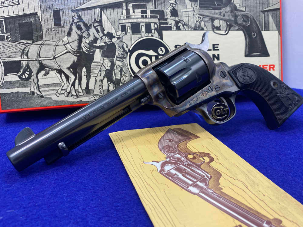 1972 Colt Single Action Army .45 LC Blue 5.5