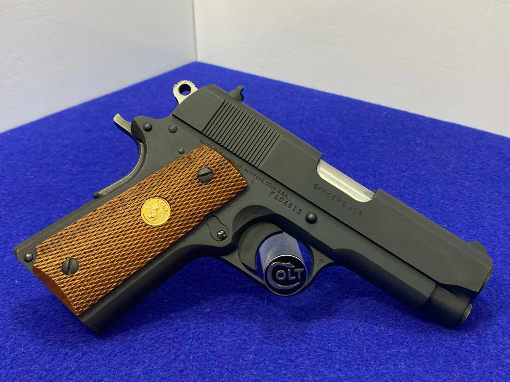 1984 Colt Officers ACP .45ACP Blue 3.5