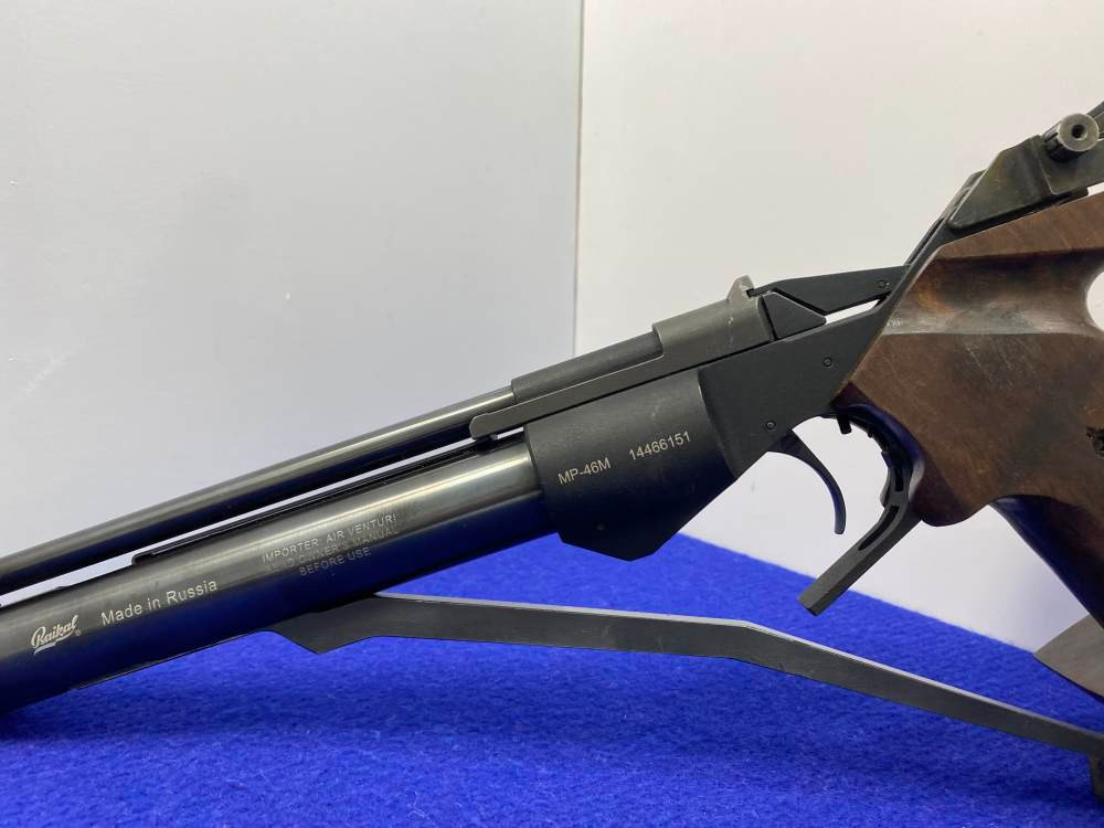 Baikal IZH MP-46M .177 Target Air Pistol Wood Grips*HIGH QUALITY