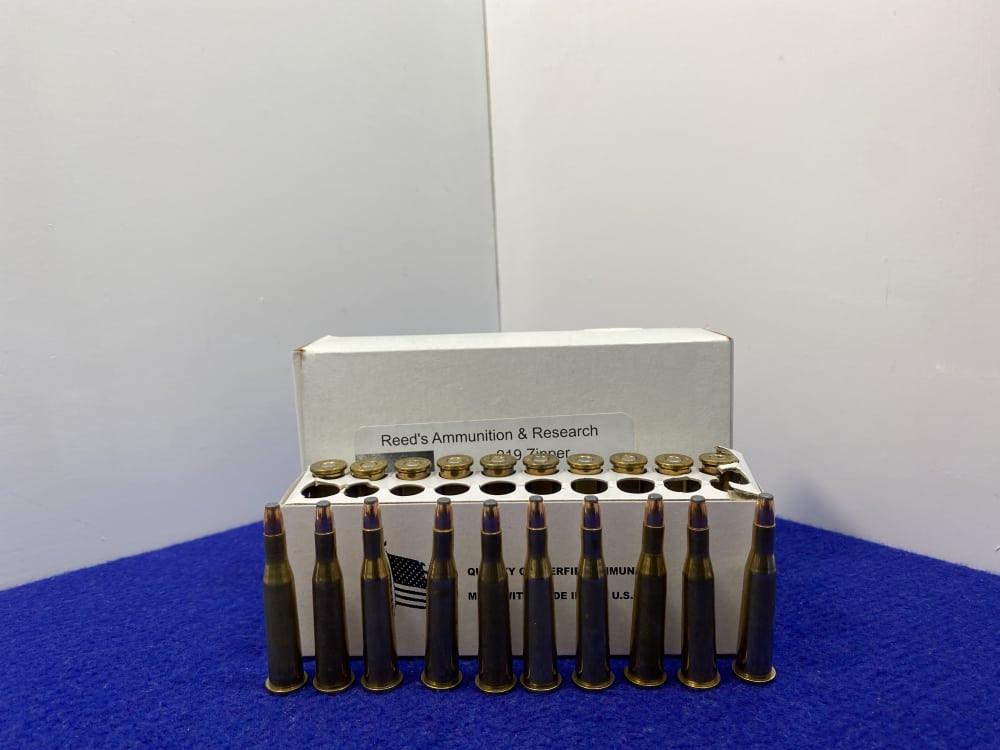 Reed's .219 Zipper Ammunition 4 Boxes Mixed Loads *RARE CUSTOM