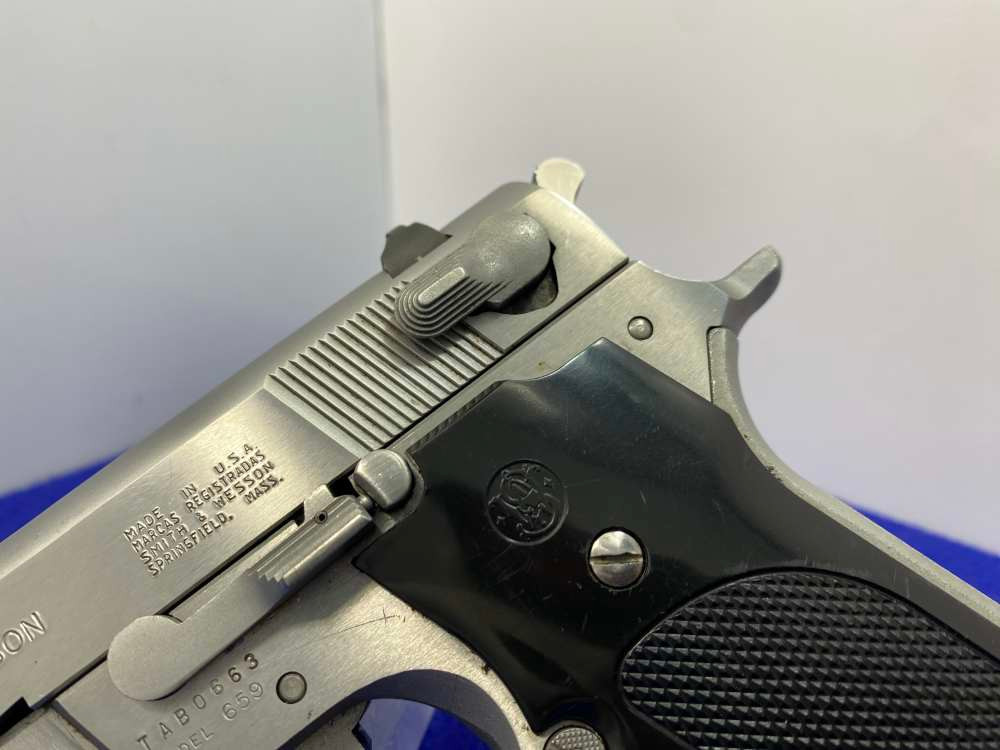 1984 Smith Wesson 659 9mm Stainless 4