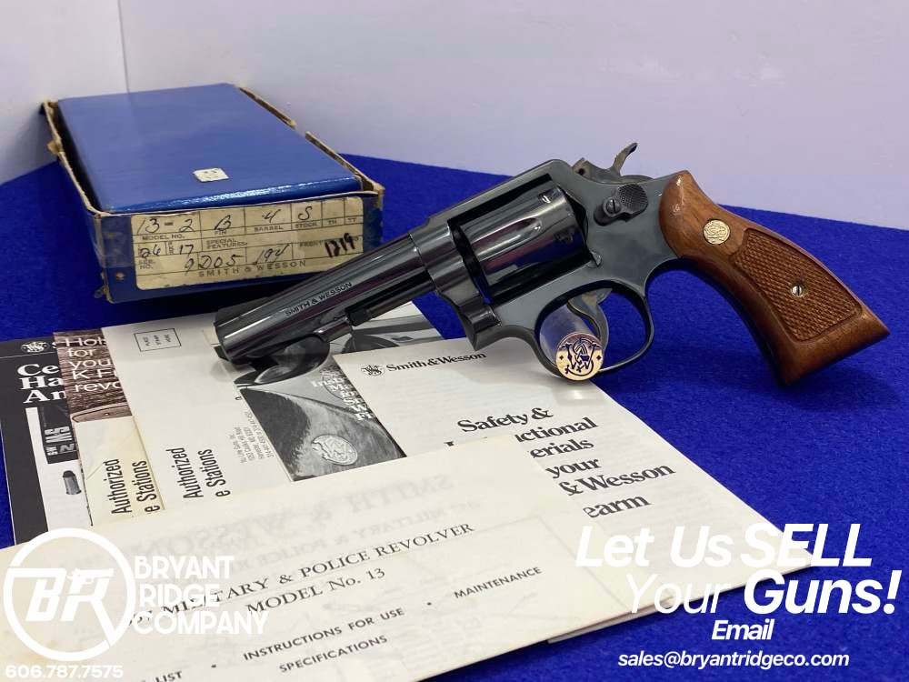 1981 Smith Wesson 13-2 .357 Mag Blued 4