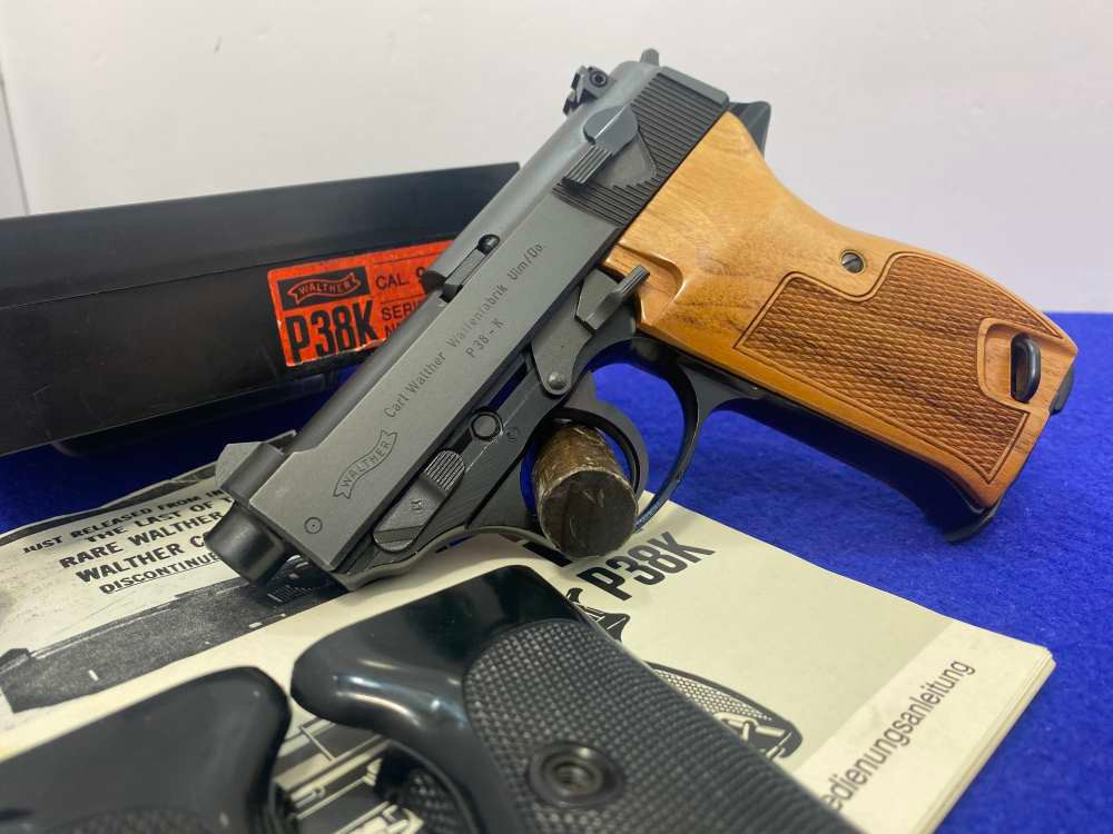 Walther P38-K 9mm ガスガン 用パーツ フレーム完品 1981 Walther P38-K 9mm Para Black 2 3/4