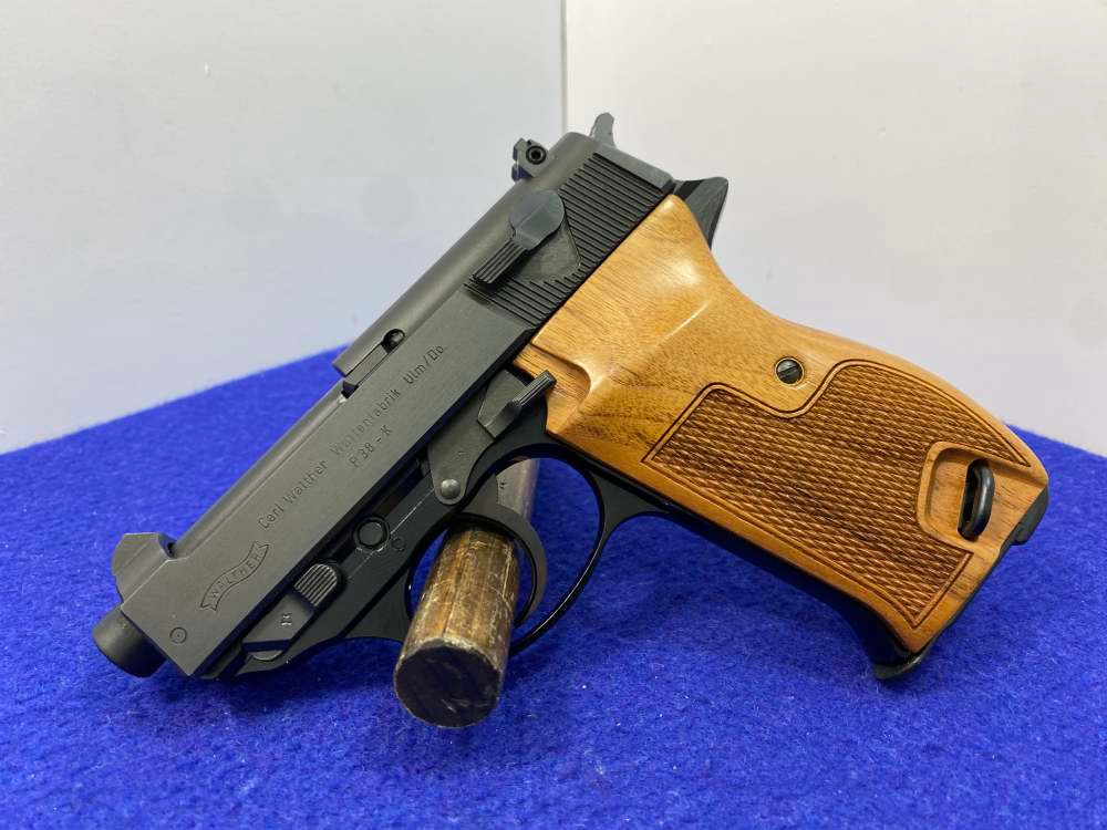 1981 Walther P38-K 9mm Para Black 2 3/4