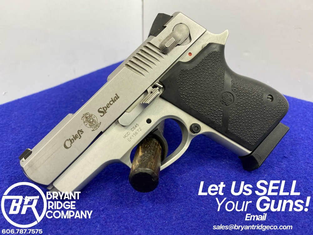 Smith & Wesson CS45 .45 ACP Black 3 1/4