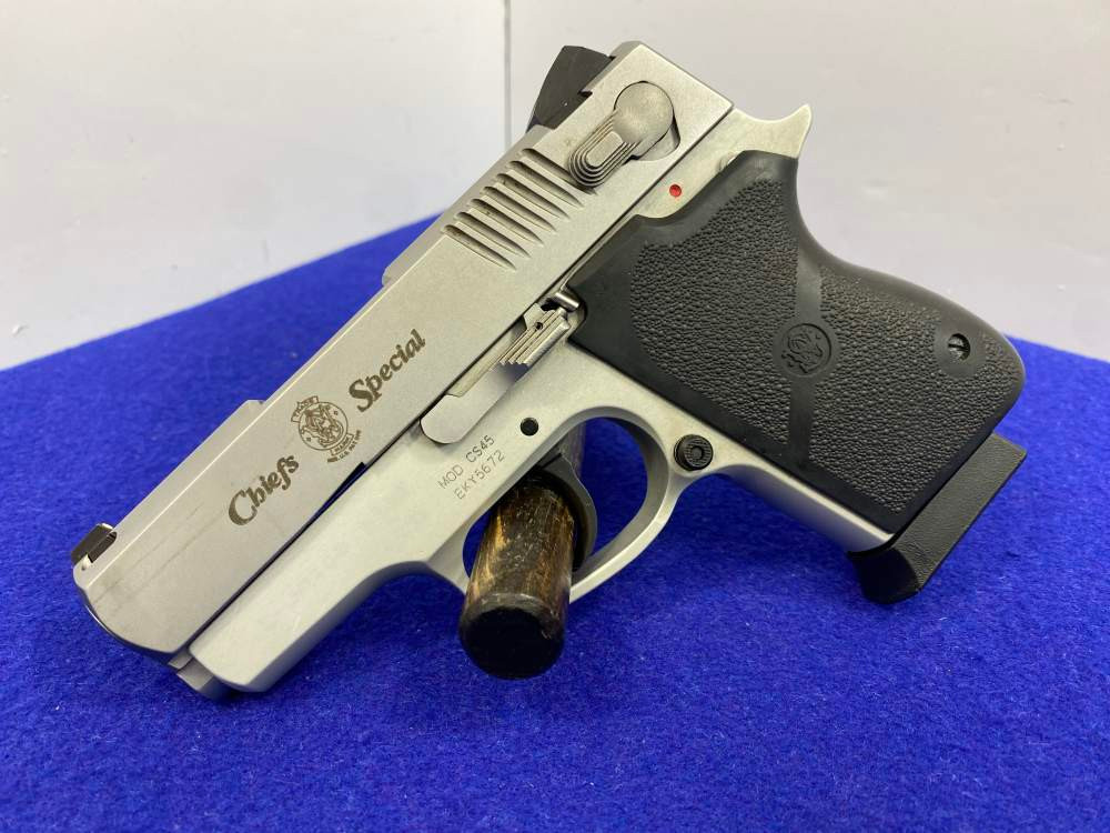 Smith & Wesson CS45 .45 ACP Black 3 1/4