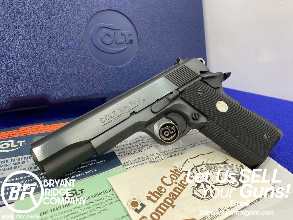 1995 Colt Government Enhanced .45ACP -RARE ENHANCED GOVERNMENT