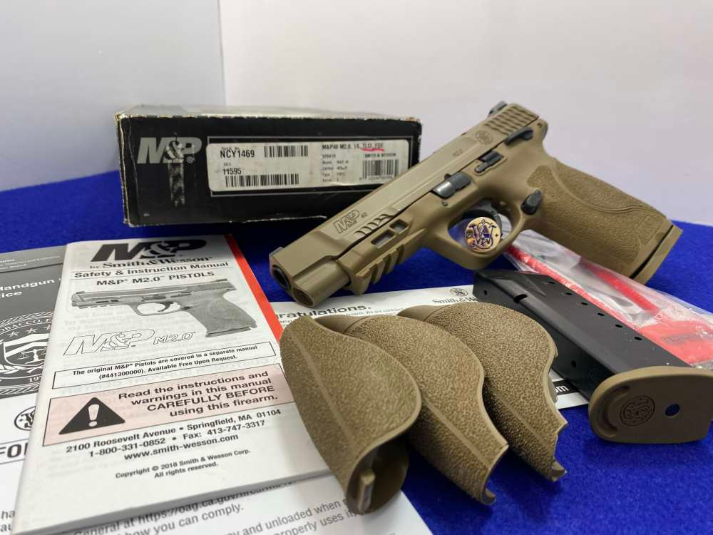 Smith Wesson M&P40 M2.0 FDE .40 S&W 5