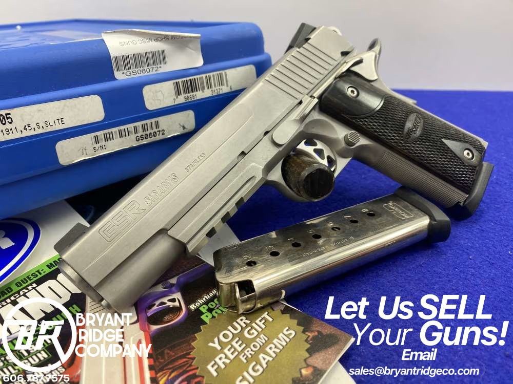 Sig Sauer 1911 GSR Revolution 45ACP Stainless 5