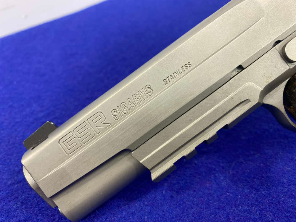 Sig Sauer 1911 GSR Revolution 45ACP Stainless 5
