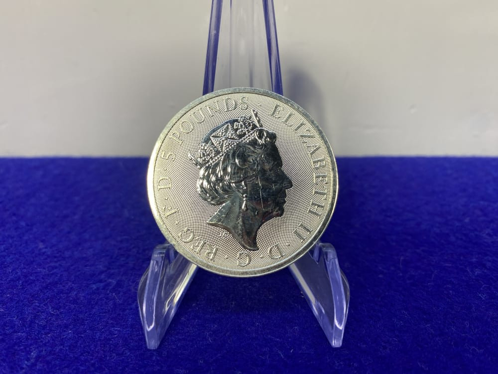 2021 Queen Elizabeth II *White Greyhound of Richmond* 2 TROY OZ