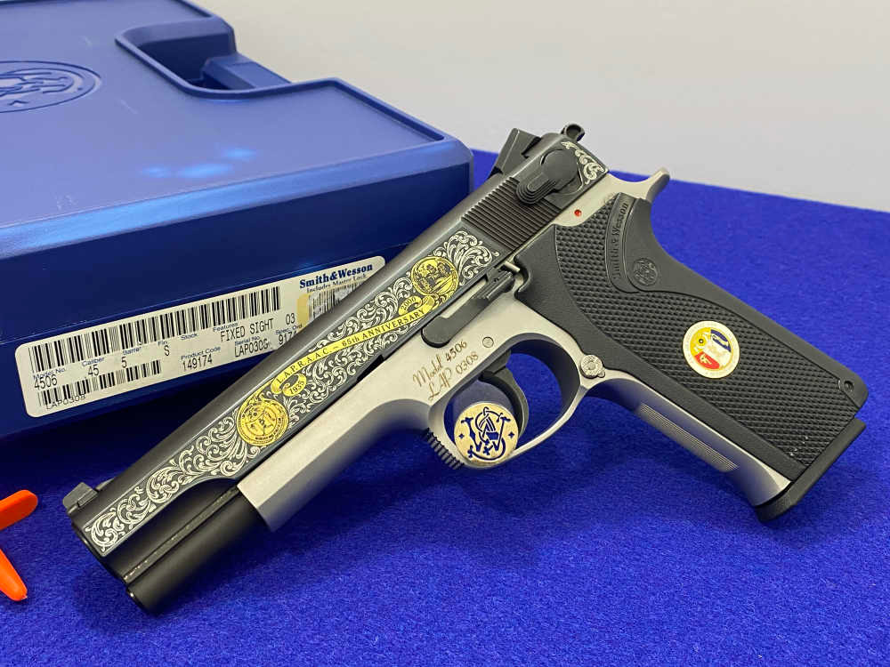 Smith & Wesson 4506 -LAPD SPECIAL COMMEMORATIVE- Only 500
