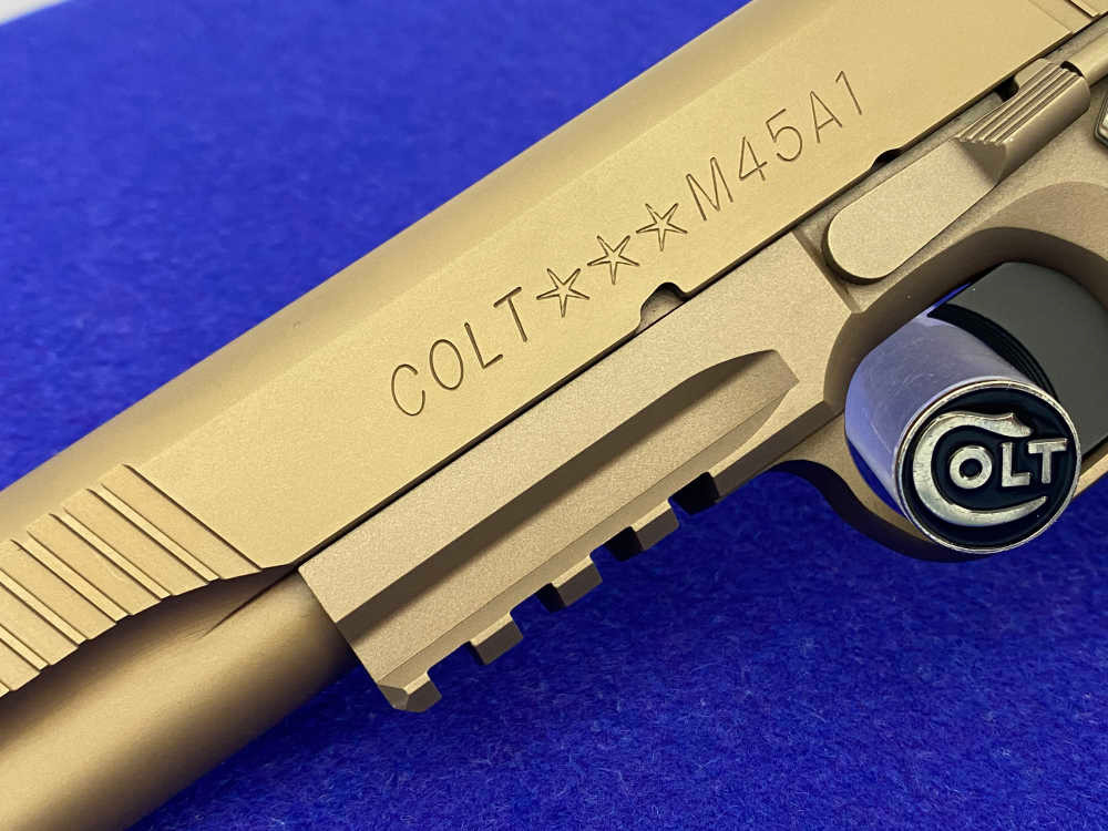 Colt M45A1 .45 ACP Zinc Brown 5