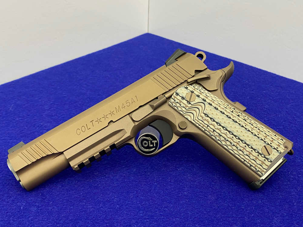 Colt M45A1 .45 ACP Zinc Brown 5