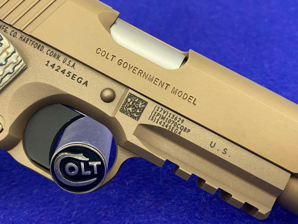 Colt M45A1 .45 ACP Zinc Brown 5