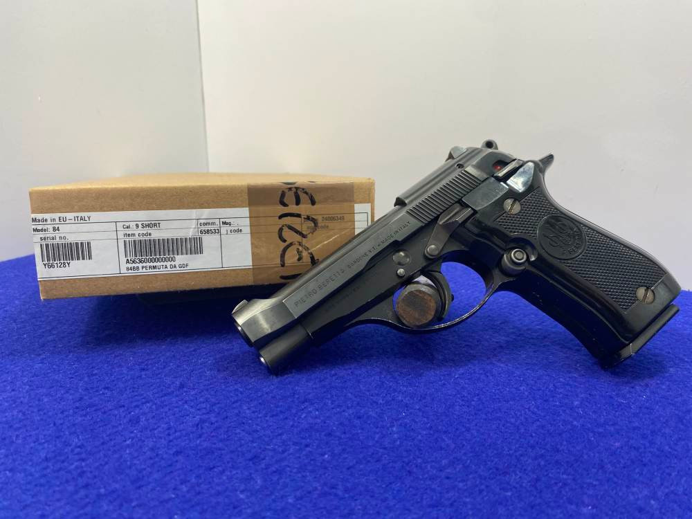 Beretta Model 84BB .380 ACP Blue 3 3/4