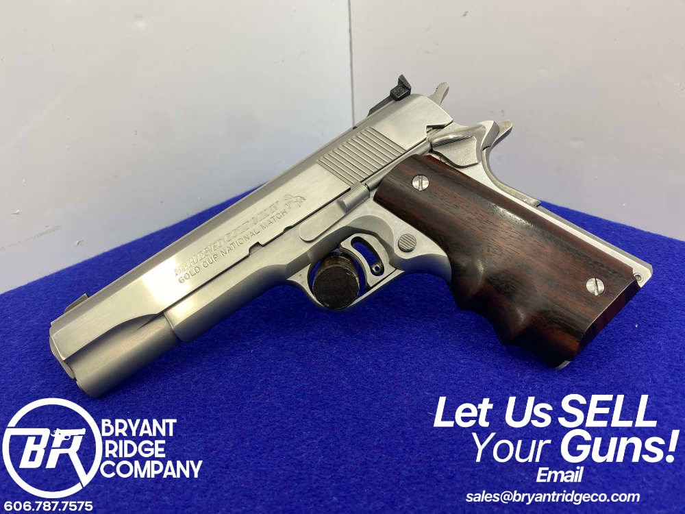 1987 Colt Gold Cup National Match .45 Acp Stainless*AWESOME MKIV
