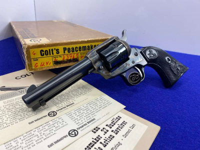 1973 Colt Peacemaker .22 Blue/CCH 4.5