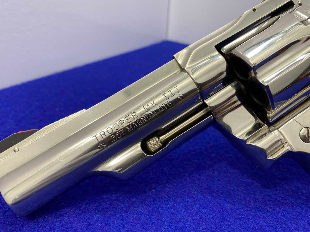 1976 Colt Trooper MK III .357Mag Nickel 4