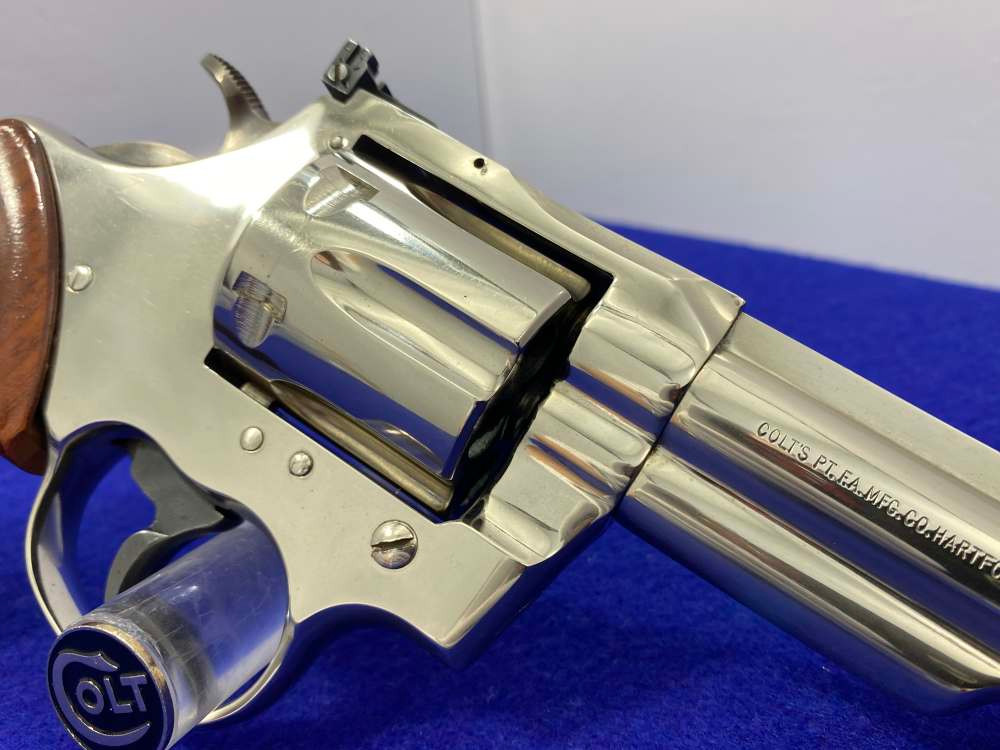 1976 Colt Trooper MK III .357Mag Nickel 4