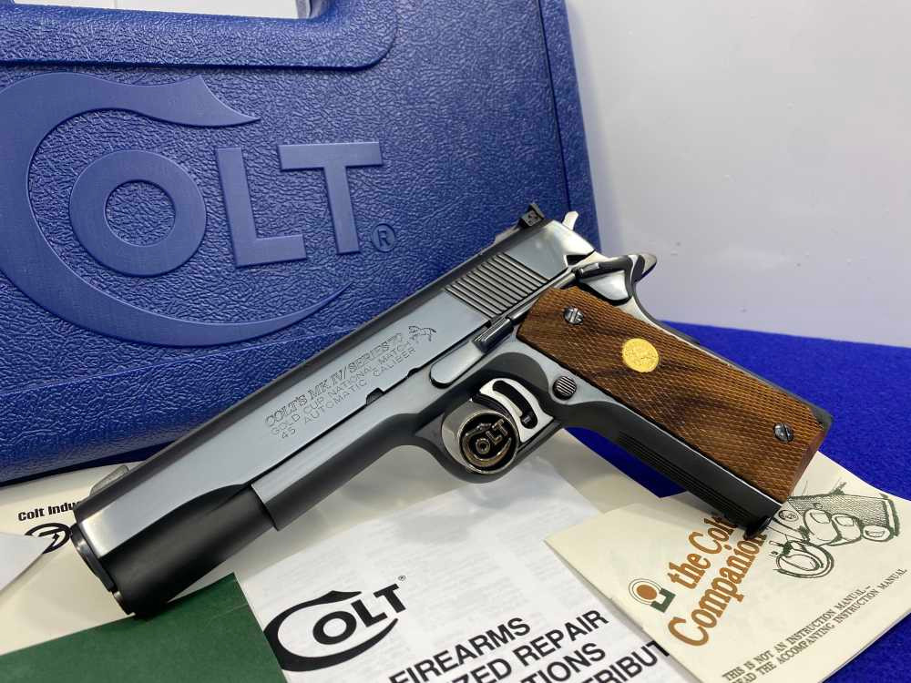 Colt Gold Cup National Match .45 *SOUGHT AFTER MKIV -SERIES 70
