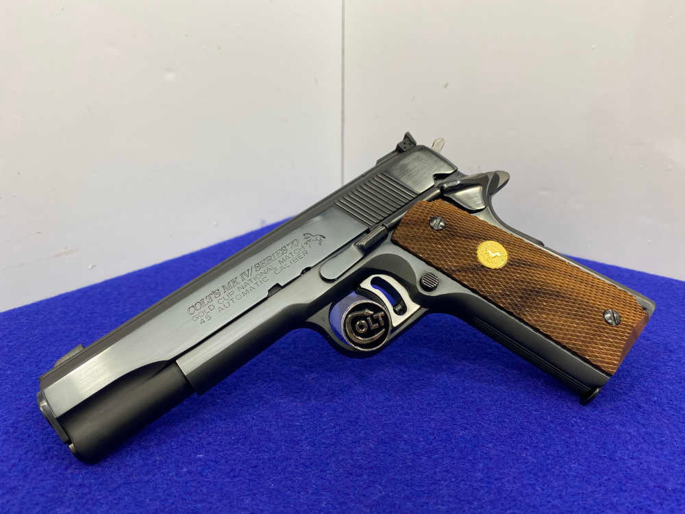 Colt Gold Cup National Match .45 *SOUGHT AFTER MKIV -SERIES 70