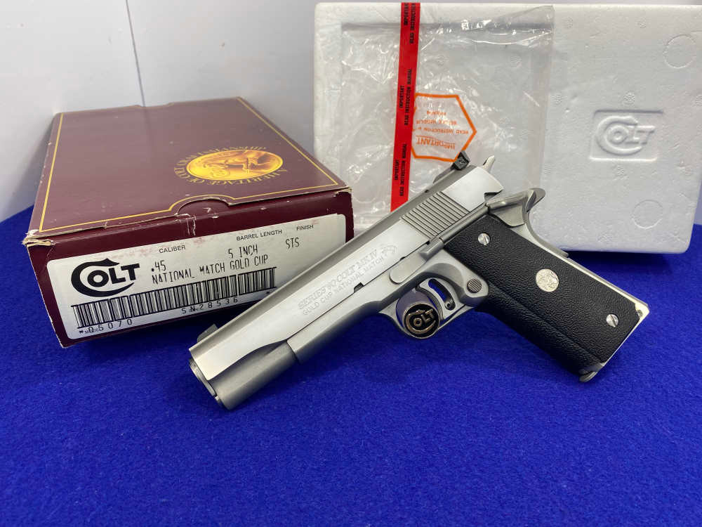 1990 Colt Gold Cup National Match .45acp *STUNNING SERIES 80