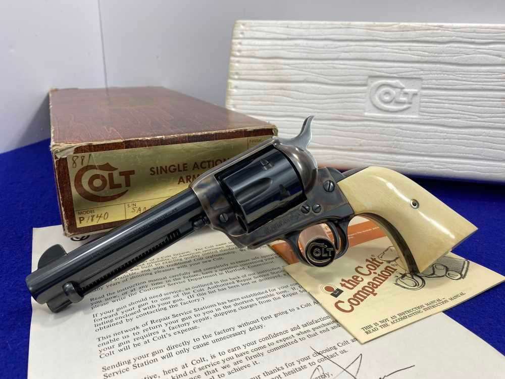 1978 Colt Single Action Army .45 4.75