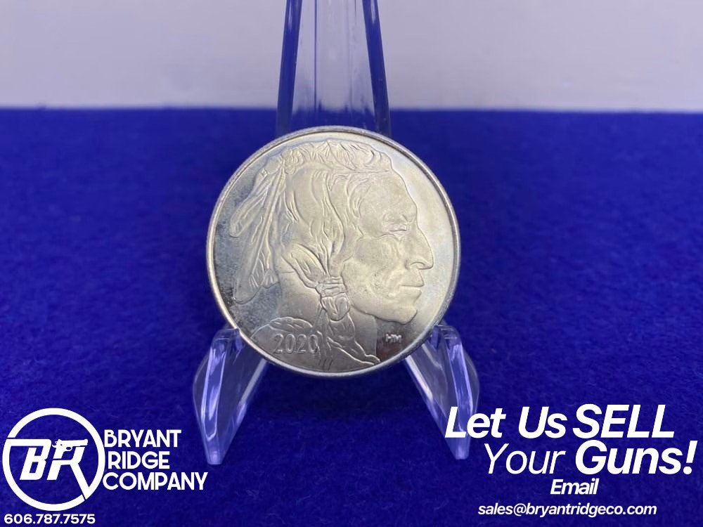 2020 Buffalo Indian Head SILVER Round *.999 PURE SILVER* 1 Troy