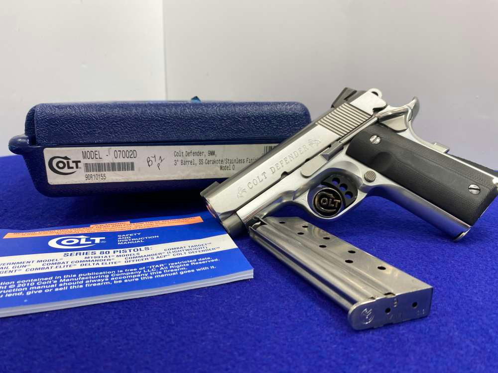 Colt Defender 9mm Stainless 3