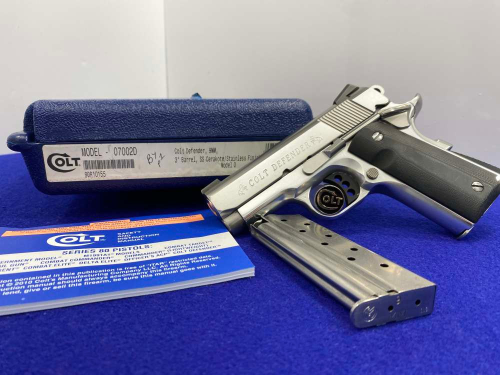 Colt Defender 9mm Stainless 3
