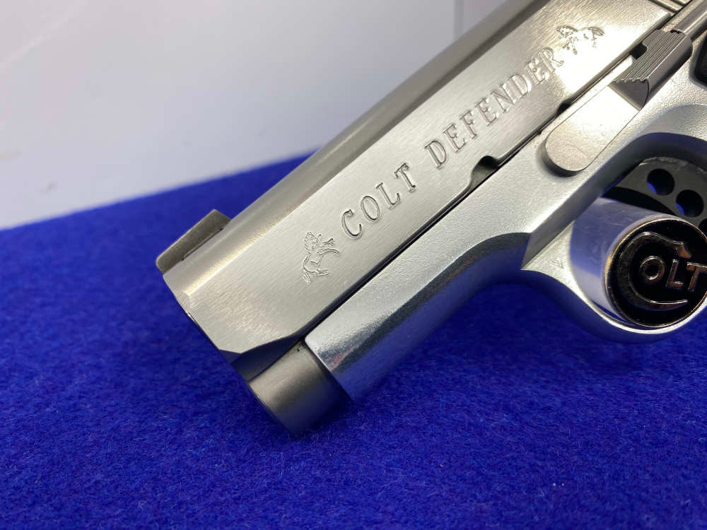 Colt Defender 9mm Stainless 3